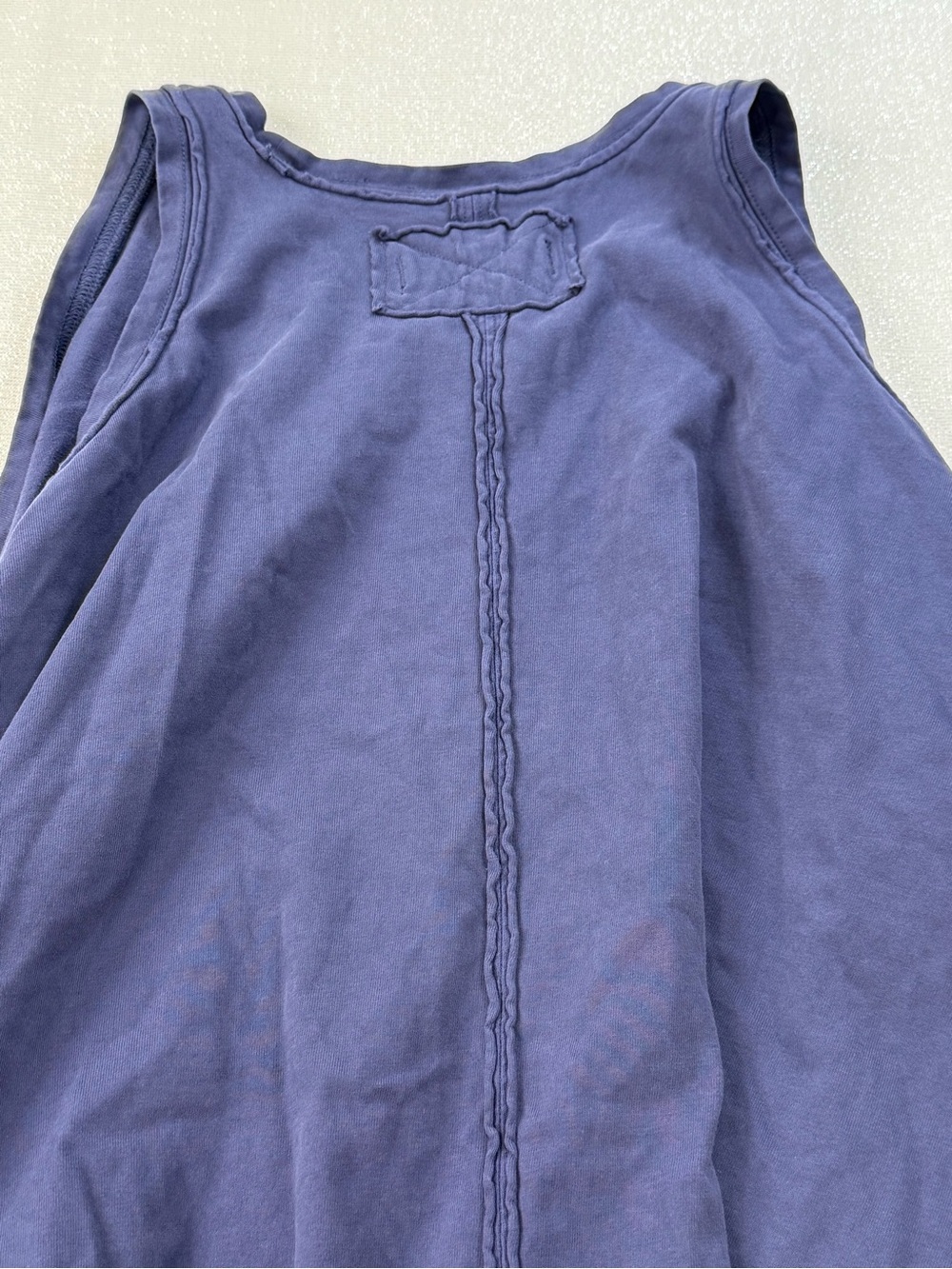 Free People We The Free Hialeah Tee - Deep Seas Navy Size Medium Tank Top - Picture 9 of 9